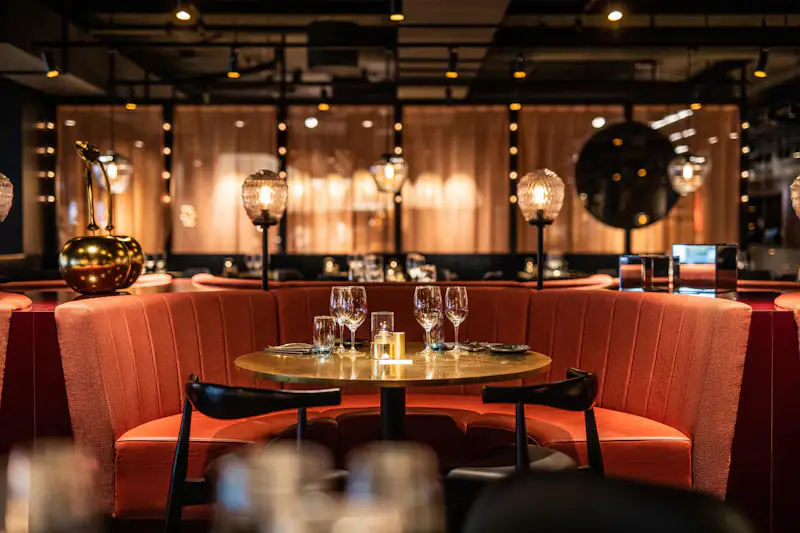 50934 Scandic Falkoner Restaurant Green Room 3 min