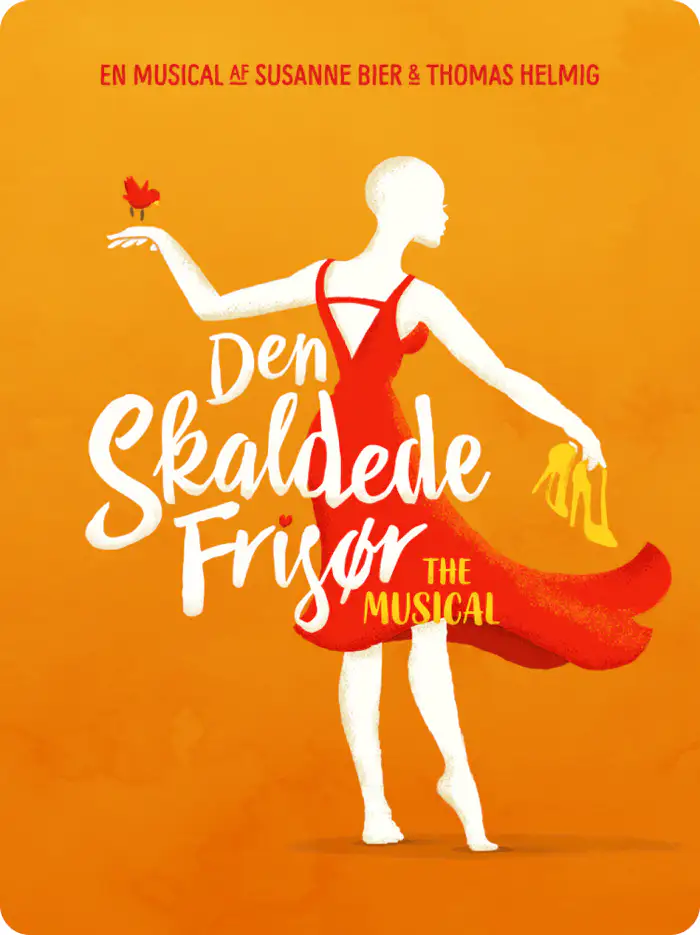 Den skaldede frisor poster