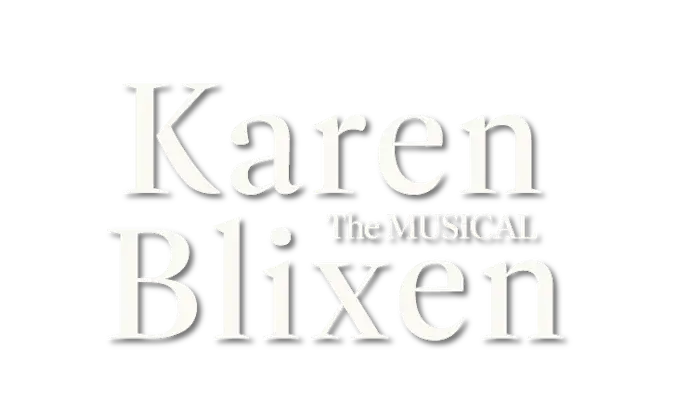 Karen Blixen logo hvidt