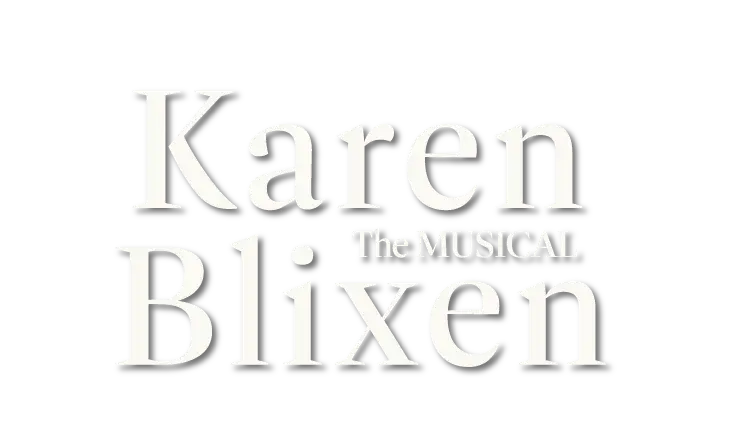 Karen Blixen logo hvidt